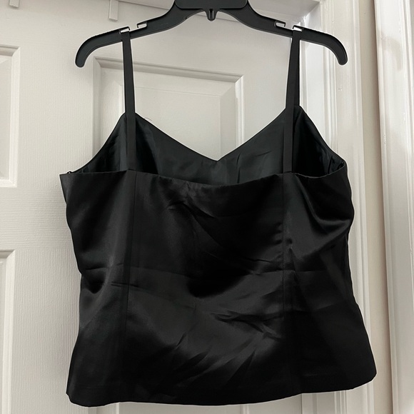 Kathy Roberts Tops - Elegant Black Camisole Top with side zipper